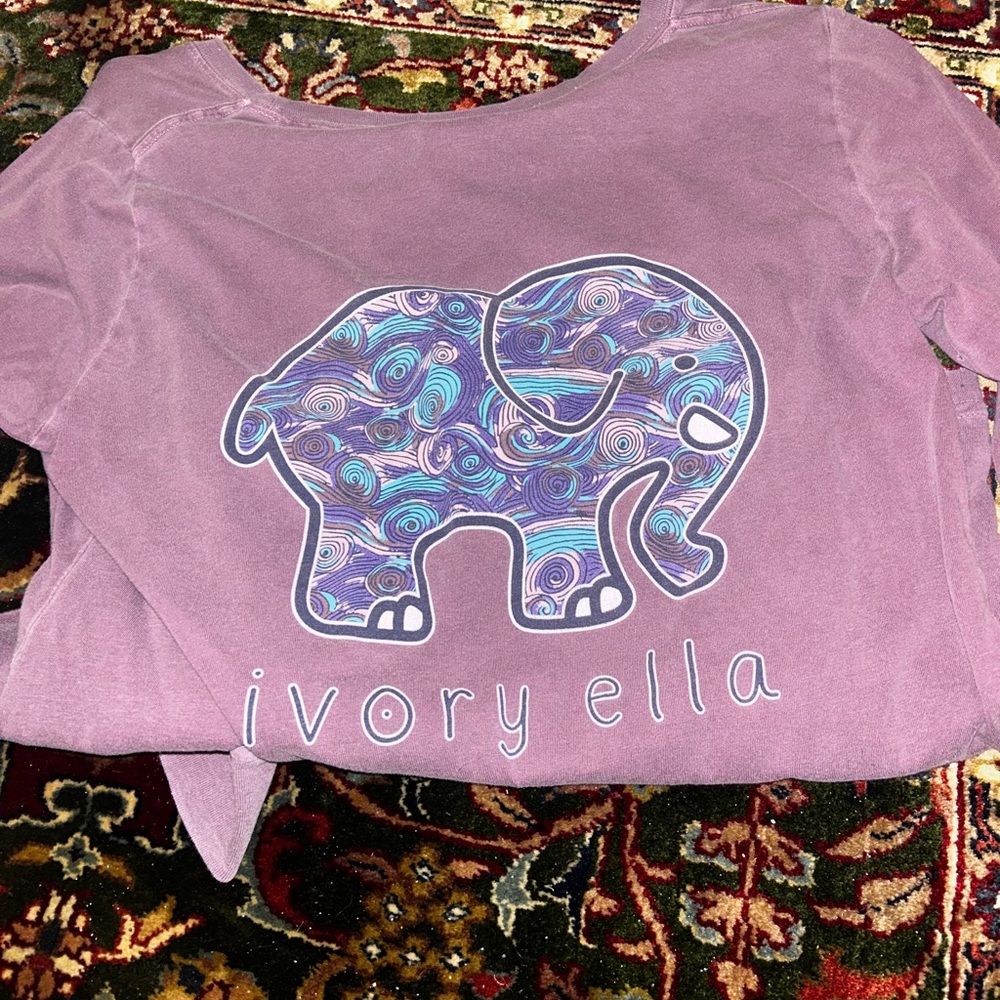 Ivory Ella long sleeve tee